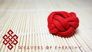 How to Make a Paracord Woggle Tutorial Turks Head Knot [upl. by Sitnik]