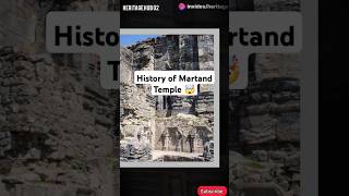 History of Martand Temple martandtemple history shorts [upl. by Godred]