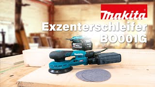 Makita AkkuExzenterschleifer BO001CG [upl. by Refiffej]