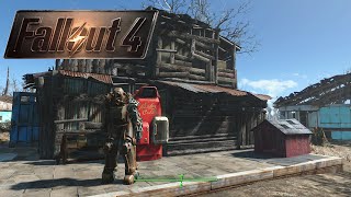 Fallout 4  How To Build Houses Fast In Sanctuary  Base Creation [upl. by Descombes]