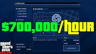 How to Make Millions with Security Contracts in GTA 5 Online Solo Money Guide [upl. by Linden]