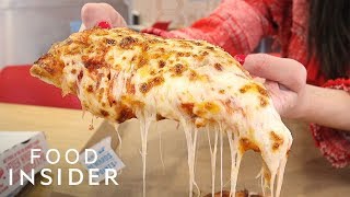 How Dominos Makes Its Pizza  Food Insider [upl. by Hedelman]