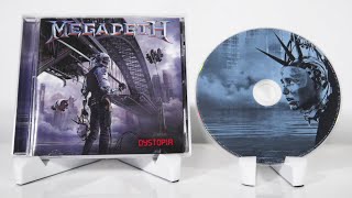 Megadeth  Dystopia CD Unboxing [upl. by Ecilahc]