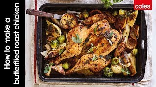 How to make a butterflied roast chicken [upl. by Iaka]