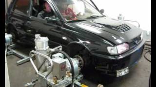 600hp Sunny GTIR  PBZ  tuning and dyno [upl. by Sheilah353]