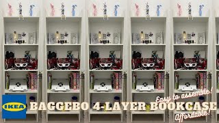 IKEA Baggebo 4layer Bookcase Affordable and easy to assemble [upl. by Lhamaj]