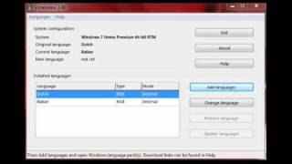 vistalizator  cambiare lingua su Windows vista 7Tutorial [upl. by Ahsila511]