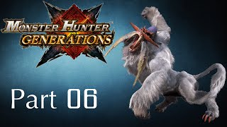 Monster Hunter Generations  Part 06 Blangonga Bash  HR1 Urgent Quests [upl. by Oribel]