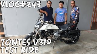 Vlog243 Zontes V310 Motorcycle Overview  Zontes Review Series Singapore [upl. by Eudocia279]