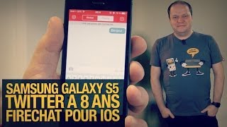 freshnews 630 Prix du Galaxy S5 Firechat Twitter a 8 ans [upl. by Tohcnarf522]