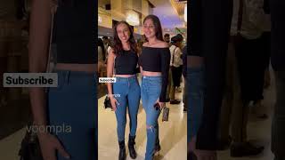 Vaaste singer Dhvani Bhanushali and celebrity Pilates trainer Namrata Purohit spotted [upl. by Lednam]