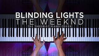 The Weeknd  Blinding Lights  The Theorist Piano Cover [upl. by Tavish948]