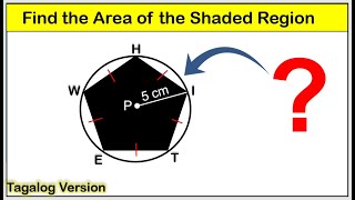 Can you find area of the Green shaded circle  Math skills explained StepbyStep  math maths [upl. by Faus]