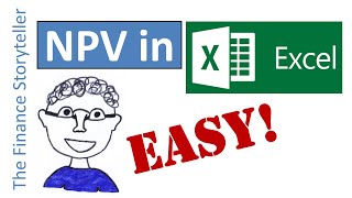 NPV in Excel [upl. by Akirderf]