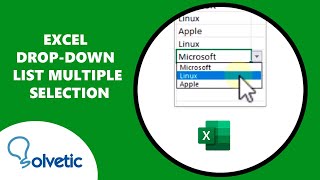 EXCEL DROP DOWN LIST Multiple Selection ✅ [upl. by Baun]