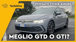 VOLKSWAGEN GOLF GTD  Test Drive FLASH PRO e CONTRO [upl. by Aliak]