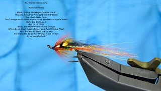 Tying the Tay Raider Salmon Fly with Davie McPhail [upl. by Adnoraj]