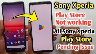 How To Sony Xperia Fix Google play store Error  All Sony Xperia Play store Not Work [upl. by Aiyotal]