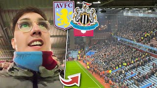 Newcastle fans go CRAZY as they SMASH VILLA AGAIN 🤯 [upl. by Areval665]