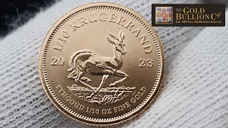 2023 110oz Gold Krugerrand Coin [upl. by Adihsar]