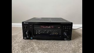 Pioneer VSX1014TX 71 Home Theater Surround Receiver [upl. by Ralyat108]