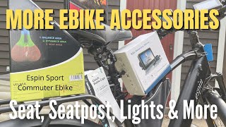 Ebike Accessories for my Espin Sport Commuter Ebike [upl. by Rebah]