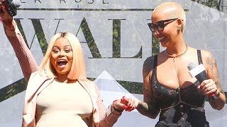 Blac Chyna Joins Amber Rose for The Slut Walk [upl. by Shushan398]