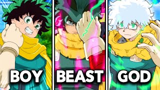 All 4 Deku Stages in My Hero Academia EXPLAINED [upl. by Mussman]