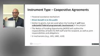 Instrument Types Cooperative Agreements [upl. by Nalrah]