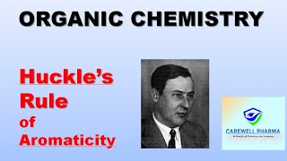 Huckles Rule of Aromaticity  Organic Chemistry  Bpharma amp Dpharma  Carewell Pharma [upl. by Rutherford353]