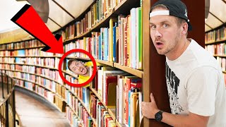 EXTREME HIDE N SEEK IN MEGA LIBRARY [upl. by Singband]