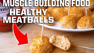 Healthy Meatball Recipe for Bodybuilders  Food for Muscle Building [upl. by Arjun]