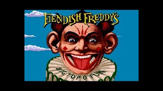 Fiendish Freddys Big Top O Fun Review for the Commodore Amiga by John Gage [upl. by Merrile]