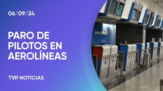 Cancelaciones y reprogramaciones de Aerolíneas en Ezeiza y Aeroparque [upl. by Aiclef]