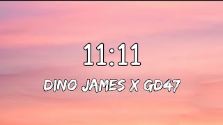 1111 lyrics  dino james x GD47  def jam india [upl. by Vladamar]