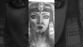 drawing of Cleopatra please like subscribe and share [upl. by Herm]