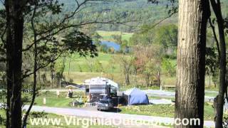 Shenandoah River State Park  Campground Trail [upl. by Annayad]