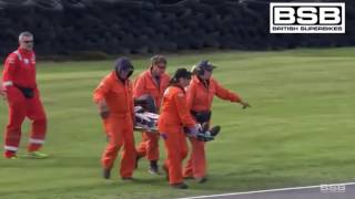 NGERII REM MOTOR BLONG  Jake Dixon Big Crash Oulton Park 2016 [upl. by Alimaj]