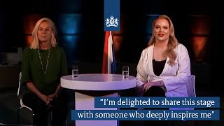 Mensenrechten  minister Kaag en NikkieTutorials over gendergelijkheid [upl. by Ruosnam830]