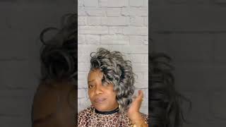 Crochet Braids Ocean Wave crochetbraids hairstyles greyhair crochetbraidstyles [upl. by Brunhilda87]