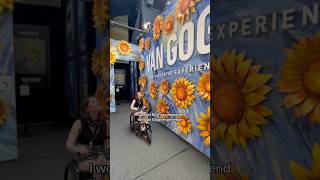 Accessibility fail at the London Van Gogh Experience 😅 wheelchairuser disabled accessibility [upl. by Eelsew]