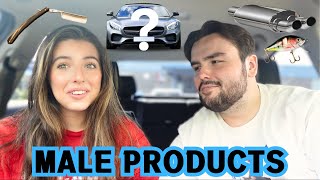 QUIZZING MY GIRLFRIEND ON MALE PRODUCTS PT2 [upl. by Moreland]