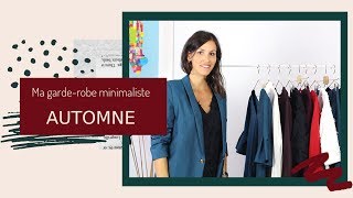 Ma GARDE ROBE MINIMALISTE AUTOMNE [upl. by Eignav]