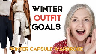 How to style a CAPSULE wardrobe over 50 [upl. by Sidwell]