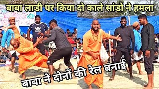 बाबा लाडी को मारने के लिए पंजाब से बुलाए 2 शेर Baba ladi new kushti full HD [upl. by Oxford]