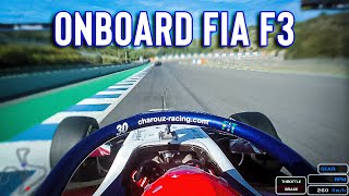 Onboard FIA F3  Jerez  Enzo Fittipaldi [upl. by Sigismond953]