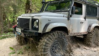 EXTREMELY RUSSIAN OFFROAD2 DEFENDER  LEXUS  PORTAL AXLES [upl. by Lohse]