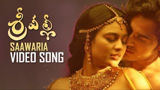 Srivalli Movie Saawaria Video Song  Rajath  Neha Hinge  TFPC [upl. by Eltsirhc799]