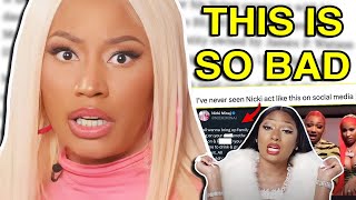 NICKI MINAJ GOES OFF ON MEGAN THEE STALLION drama explained [upl. by Messab]