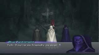 Xenosaga III HD Cutscene 002  Testament Ancient Temple Tomb  ENGLISH [upl. by Aicilav]